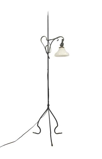 iron floor lamp base