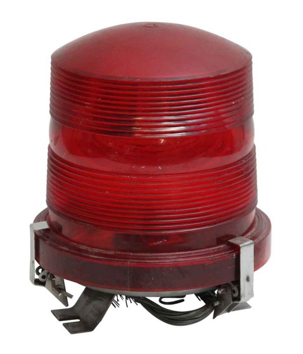 Industrial & Commercial - Reclaimed Red Industrial Signal Light