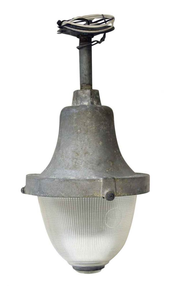Industrial & Commercial - Vintage Industrial Holophane Prismatic Factory Pendant Light