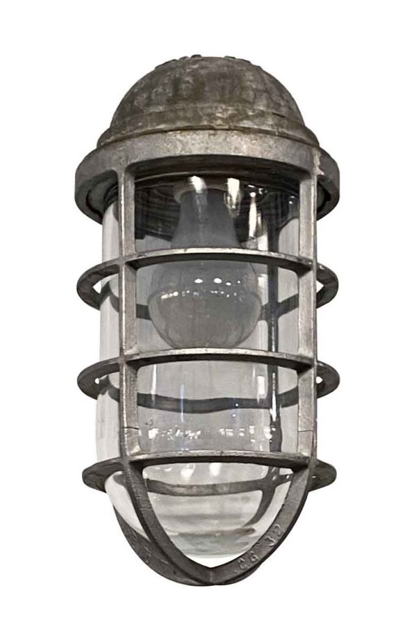 Nautical Lighting - Reclaimed Cast Aluminum Industrial Sconce