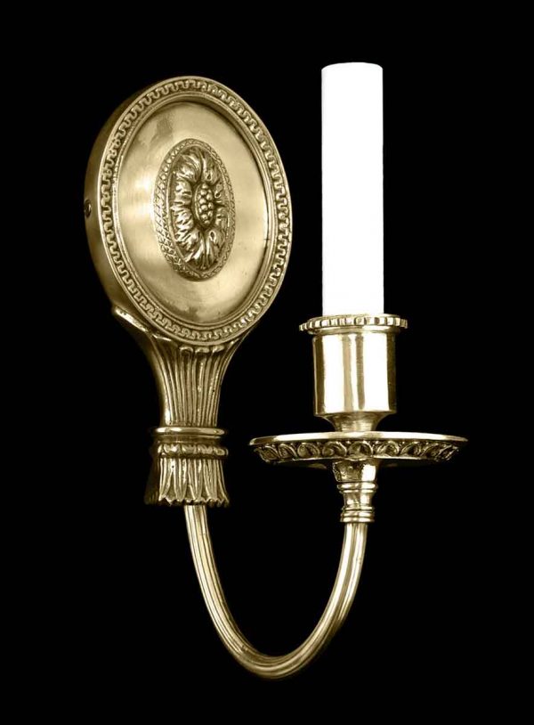 Sconces & Wall Lighting - Brass Regency Single Arm Wall Sconce