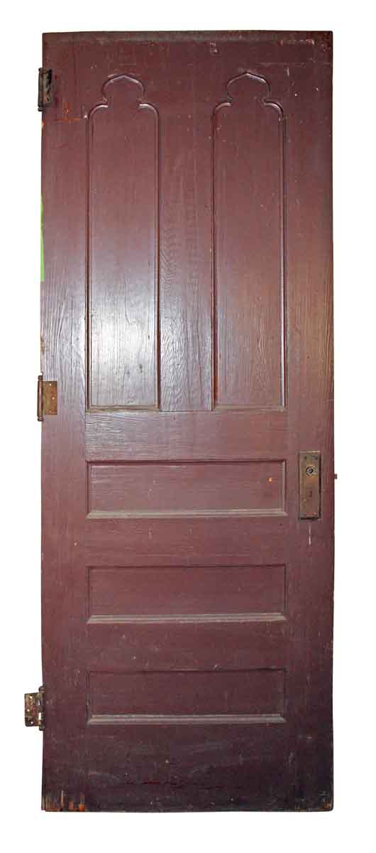 Standard Doors - Antique 5 Pane Wood Passage Door 83.25 x 29.25