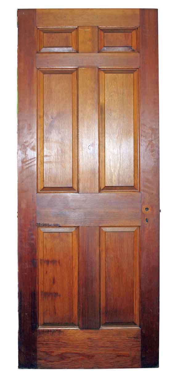 Standard Doors - Vintage 6 Pane Pine Wood Passage Door 79 x 30
