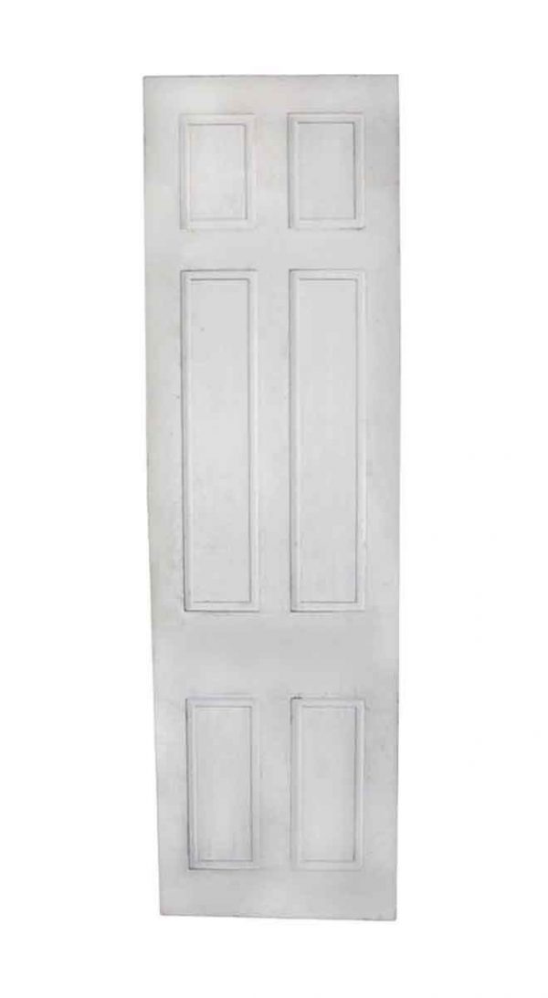 Standard Doors - Vintage 6 Pane White Wood Passage Door 95.5 x 23
