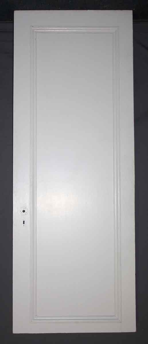 Standard Doors - Vintage Single Pane White Wood Passage Door 83.25 x 31