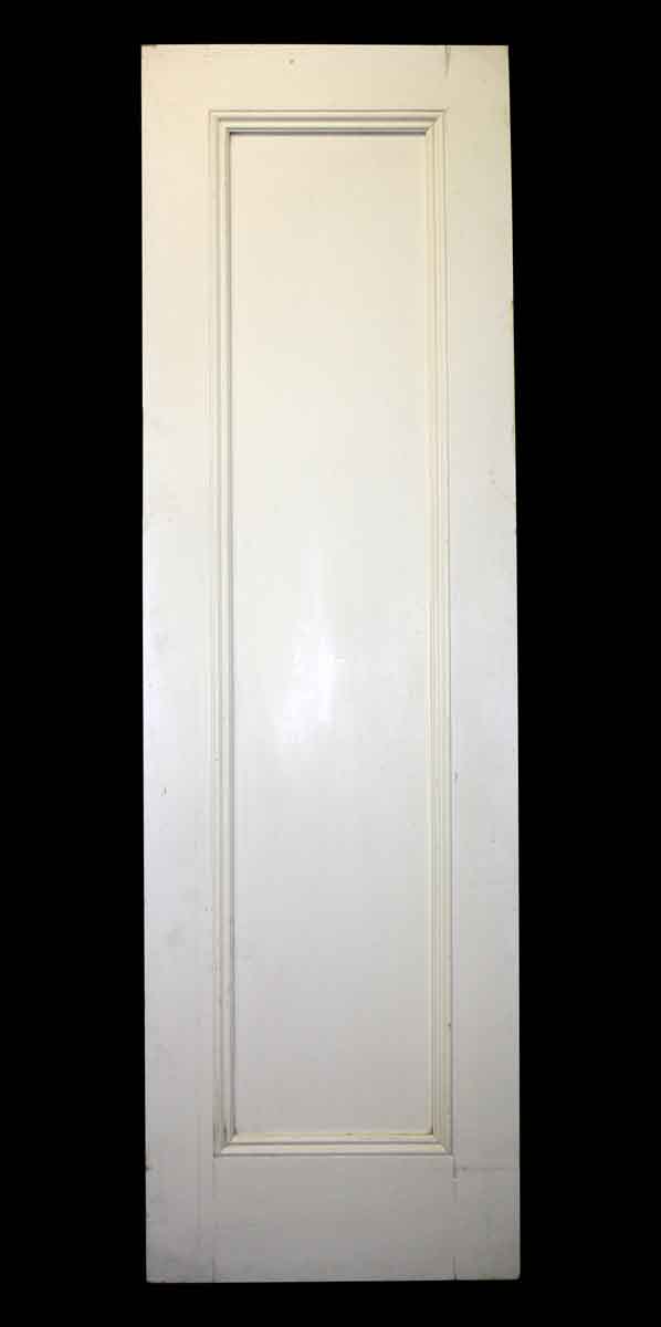 Standard Doors - Vintage Single Pane White Wood Passage Door 87 x 26.25