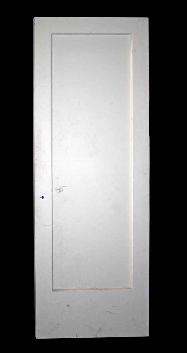 Standard Doors - Vintage Single Pane White Wood Passage Door Sizes Vary