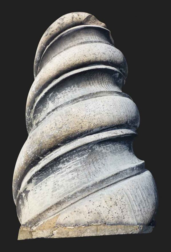 Stone & Terra Cotta - Salvaged Terra Cotta Scroll Column