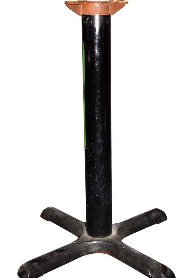 Table Bases - Reclaimed 27.75 in. Cast Iron Black Table Base