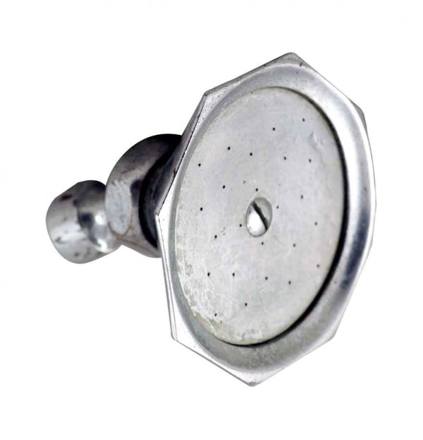 Bathroom - Antique Nickeled Brass 4.25 in. Octagon Shower Head