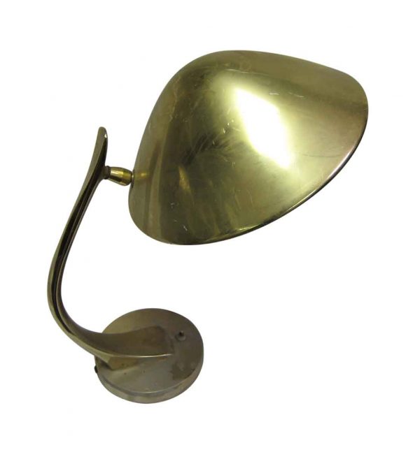 Desk Lamps - Portable Mid Century Brass Desk Lamp