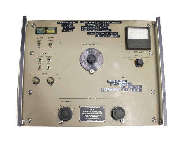 Electronics - Federal Aviation Localizer Transmitter