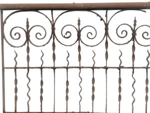 Brooklyn Brownstone Fleu De Lis Fence Section or Gate | Olde Good Things