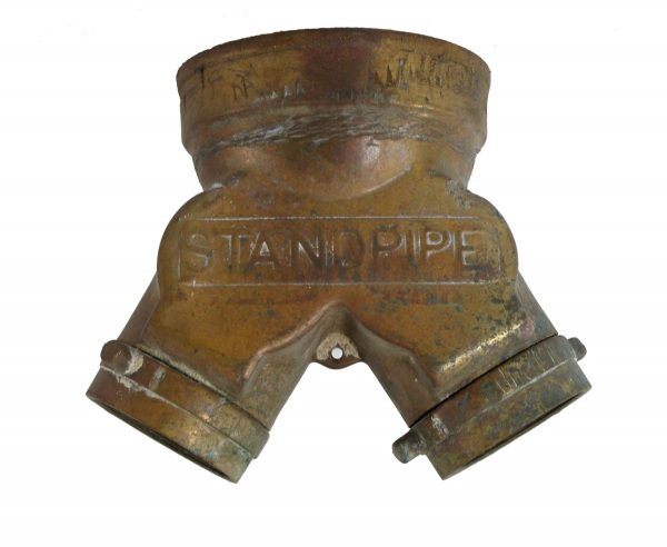 Fire Safety - Bronze New York City Fire Hose Y Coupling