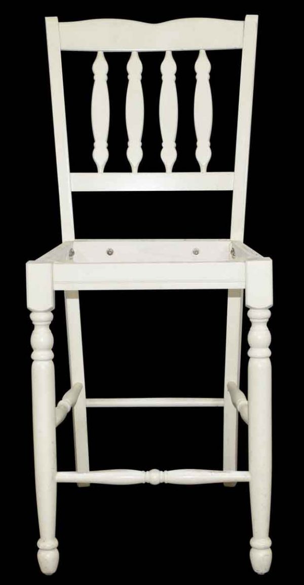 Flea Market - Vintage White Wood Chair Frame