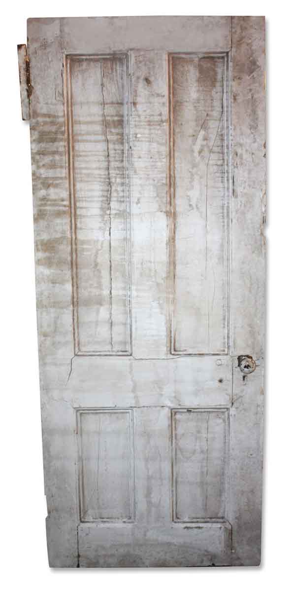 Standard Doors - Antique 4 Pane Wood Passage Door 78.25 x 32