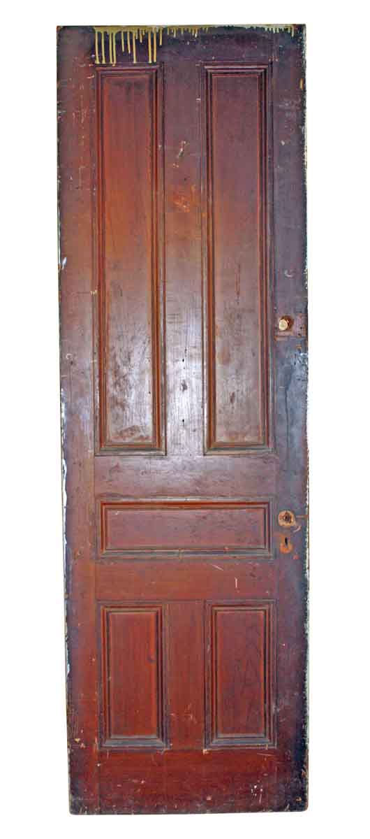 Standard Doors - Antique 5 Pane Wood Passage Door 88.75 x 27.5