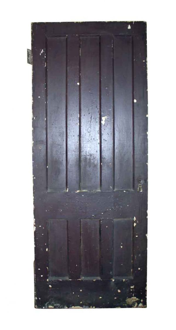 Standard Doors - Antique 6 Pane Passage Door 87.625 x 33.5