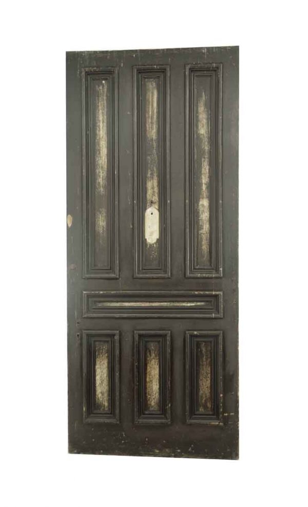 Entry Doors - Antique 7 Pane Wood Entry Door 108 x 45.75