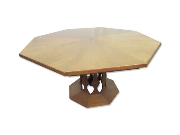 Kitchen & Dining - Mid Century Octagon 4 ft Dining Room Table