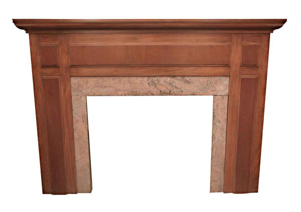 Mantels - Vintage Classic Mantel with Marble Detail