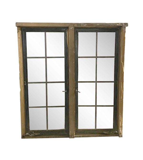 Reclaimed Windows - Pair of Early 20th Century Tudor Encasement Windows 48 x 40