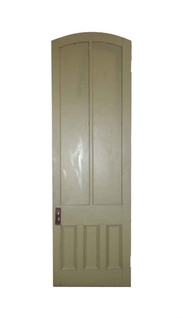 Arched Doors - Antique Pine 5 Pane Arch Passage Door 100.5 x 31.5