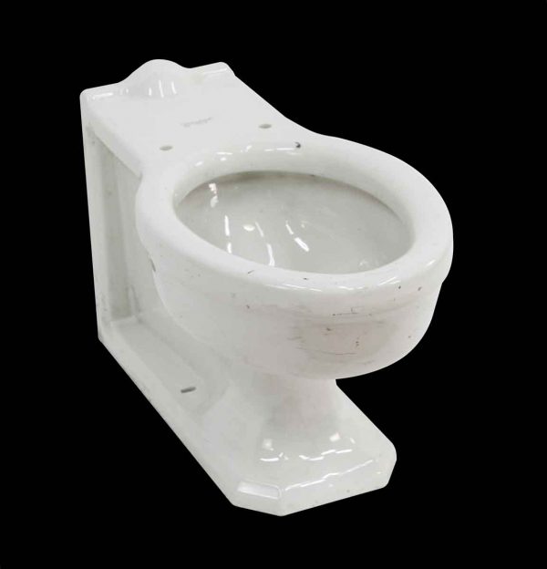 Bathroom - Vintage American Standard Elongated White Toilet Bowl