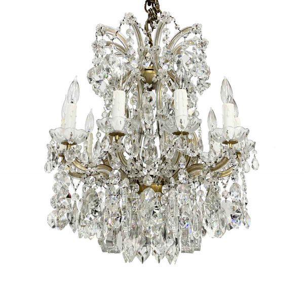 Chandeliers - Beverly Hills Marie Therese 10 Arm Crystal Chandelier
