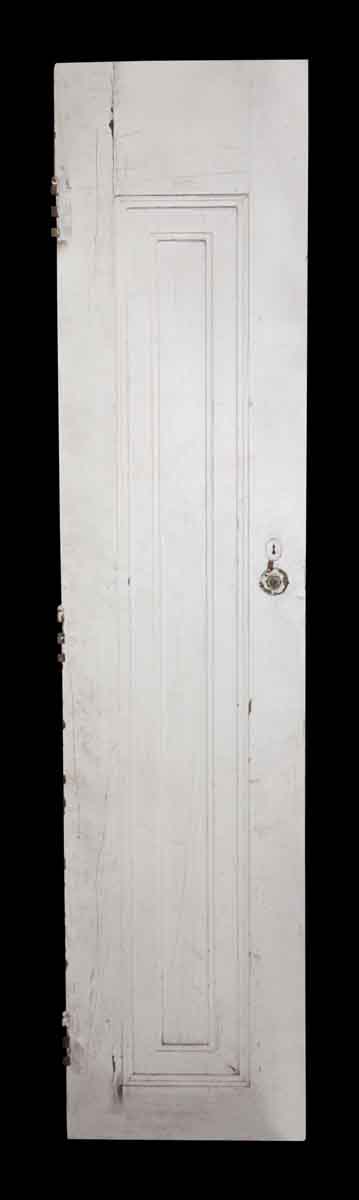 Closet Doors - Antique 1 Pane Narrow Wood Closet Door 79.75 x 18.25