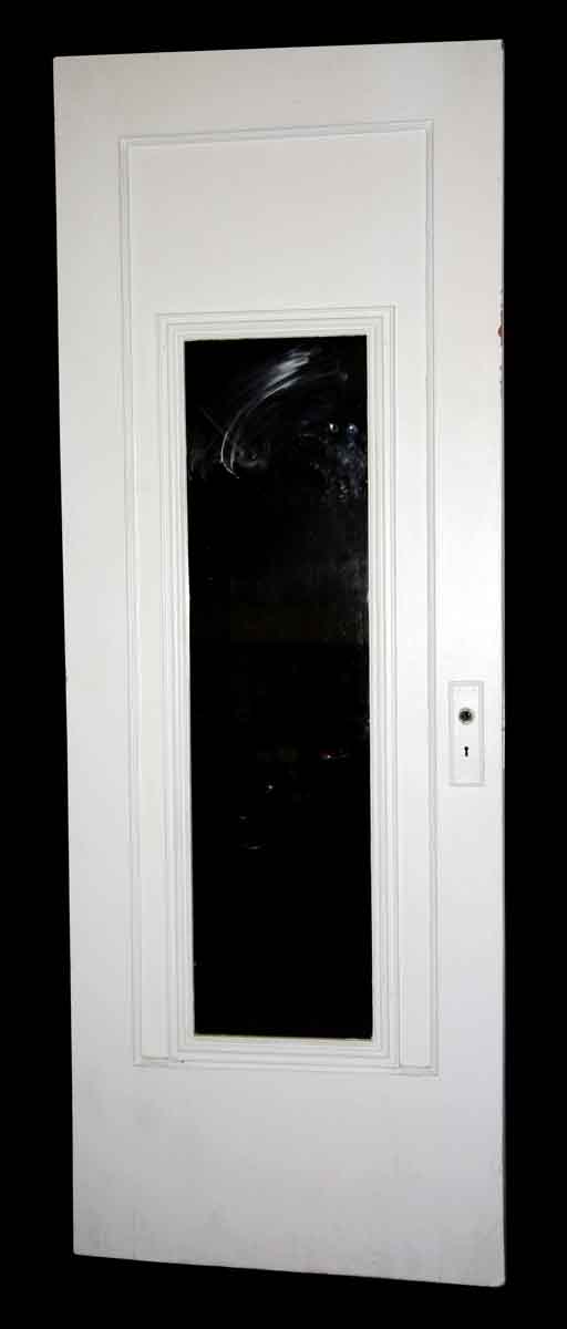 Closet Doors - Antique Beaded Mirror Pane Wood Closet Door 82 x 30.5