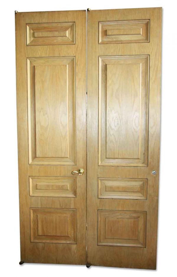 Closet Doors - Unfinished 4 Pane Closet Double Doors 93.75 x 51.5