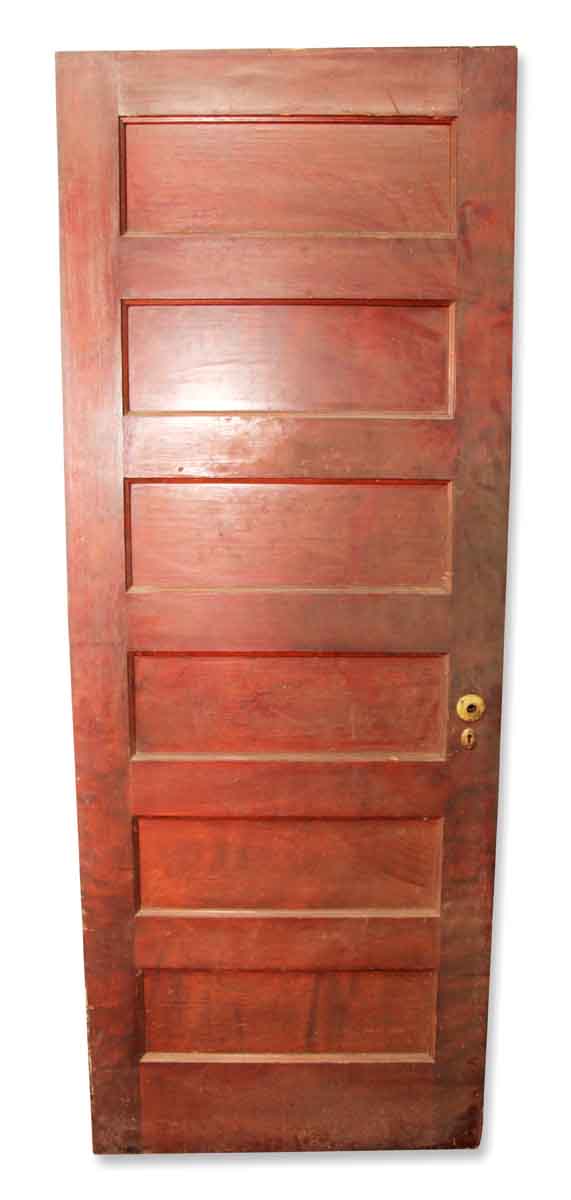 Closet Doors - Vintage 6 Pane One Sided Closet Door 83.5 x 31.75