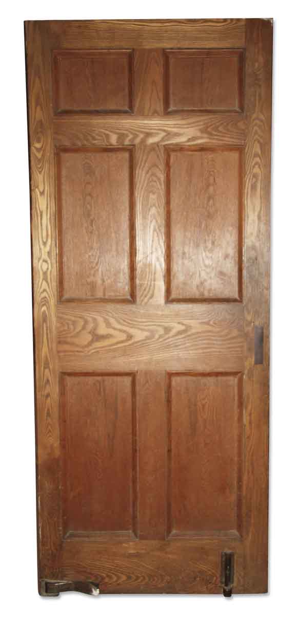 Commercial Doors - Antique 6 Pane Swinging Commercial Door 83 x 34.5