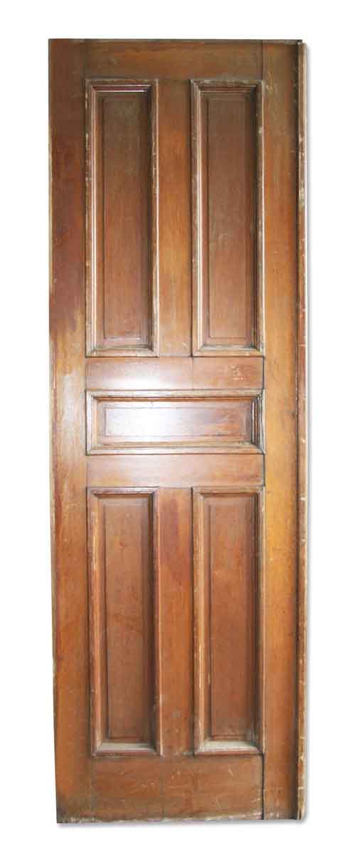 Entry Doors - Antique 5 Pane Wood Double Side Door 94.5 x 30.75
