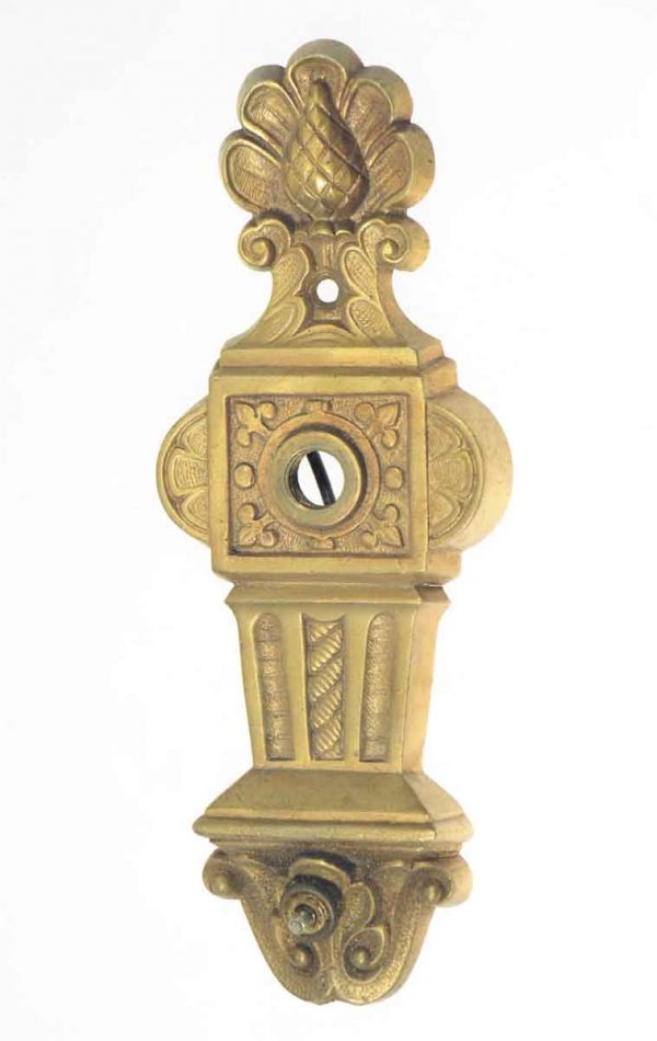 Knockers & Door Bells - Victorian Bronze Gilded Doorbell Cover