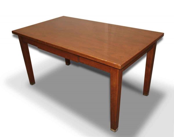 Office Furniture - 1950s Mid Century 5 ft Lycoming Furniture Desk or Dining Table