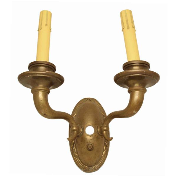 Sconces & Wall Lighting - Antique Bronze 2 Arm Empire Wall Sconce