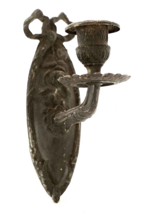 Sconces & Wall Lighting - Victorian Bronze Floral 1 Arm Wall Sconce