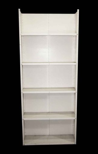 Antique Bookcases Olde Good Things, White Glass Front Bookcase Antique