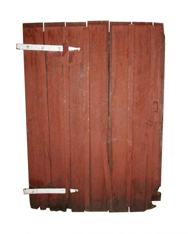 Specialty Doors - Salvaged Rustic Wooden Barn Door 75.5 x 53.5