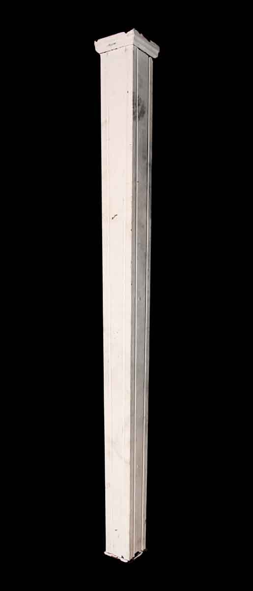 Staircase Elements - Antique Classic 70 in. White Wooden Newel Post
