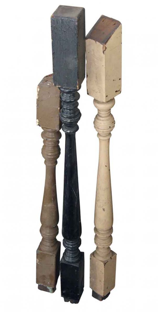 Staircase Elements - Antique Traditional 30.625 in. Wood Staircase Spindles
