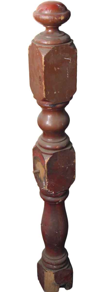 Staircase Elements - Antique Traditional 39 in. Wooden Newel Post