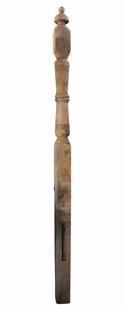 Staircase Elements - Antique Traditional 78 in. Wood Staircase Newel Post