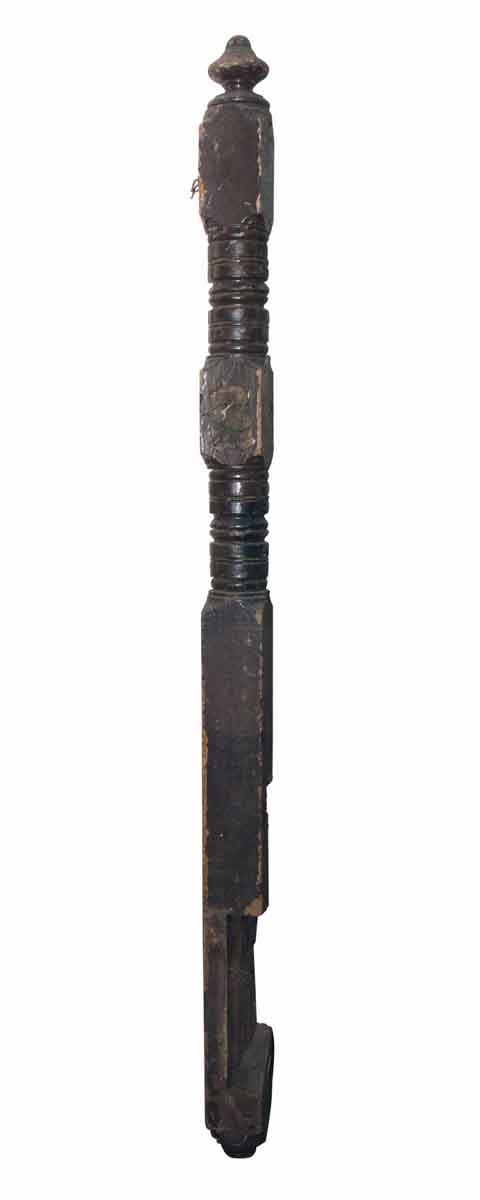 Staircase Elements - Antique Victorian 68.5 in. Staircase Wood Newel Post