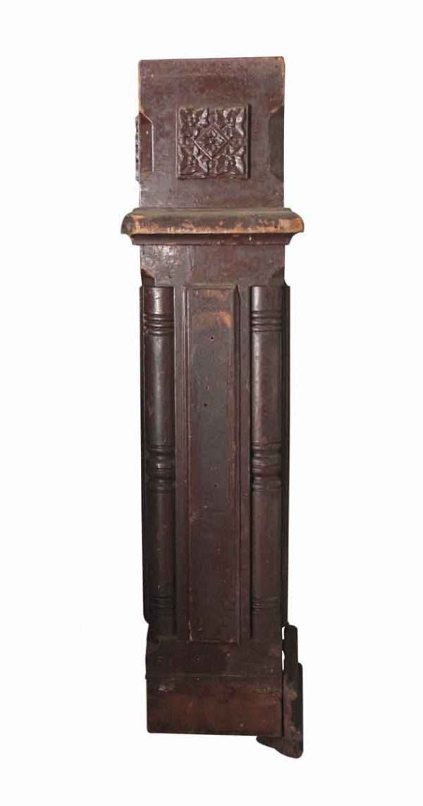 Staircase Elements - Antique Victorian Wood 33.25 in. Staircase Newel Post
