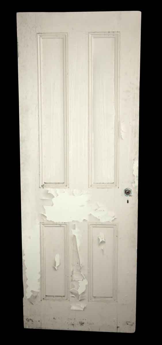 Standard Doors - Antique 4 Pane White Passage Door 75.875 x 27.875