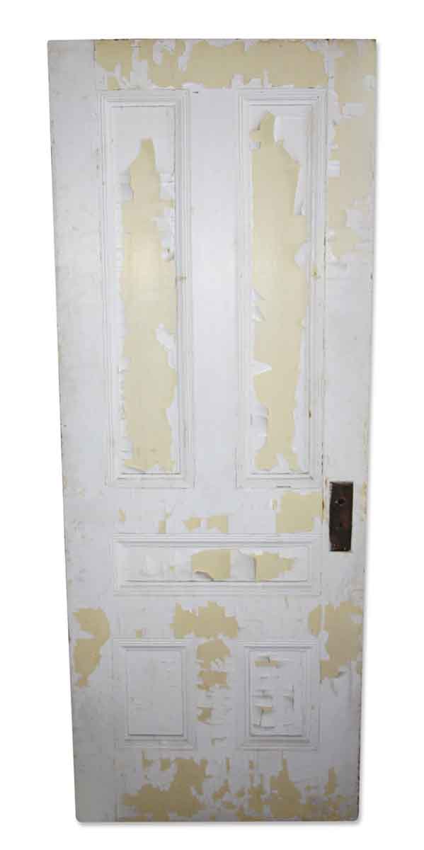 Standard Doors - Antique 5 Pane White Passage Door 77.125 x 29.75