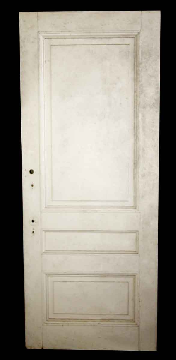 Standard Doors - Vintage 3 Pane Wood Privacy Door 89.75 x 35.375